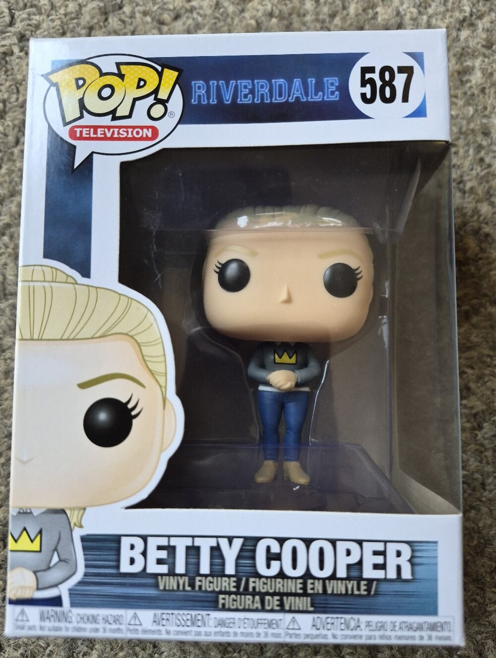 Funko Pop Vinyl Figure - Riverdale, Betty Cooper - Television Edition (#587)